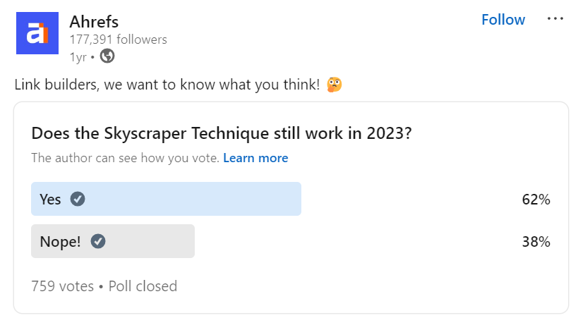 11-survey-on-linkedin