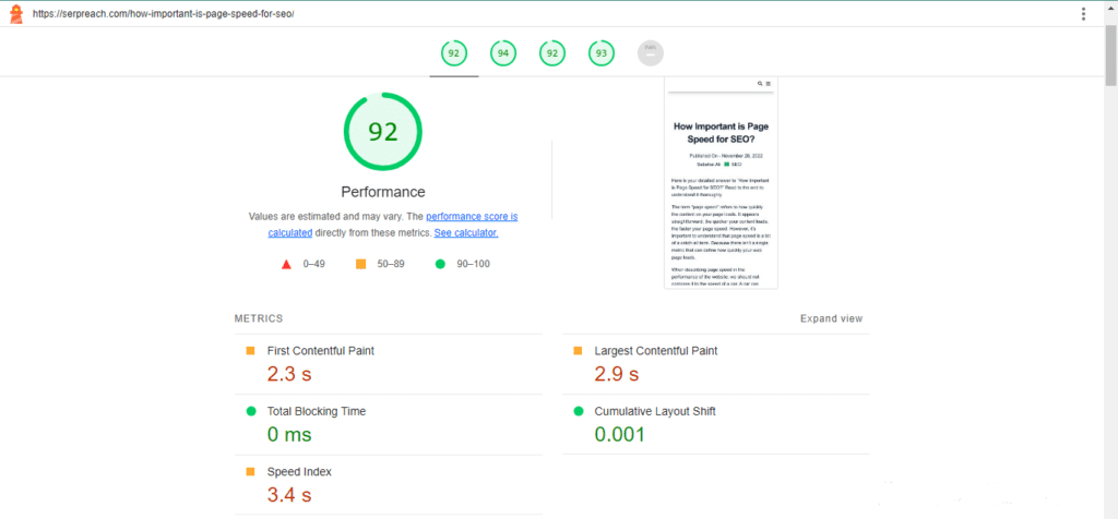 5-lighthouse-chrome-extension-result