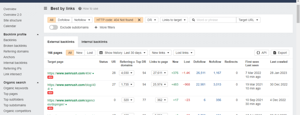 Broken Link Building Using Competitors' Broken Pages