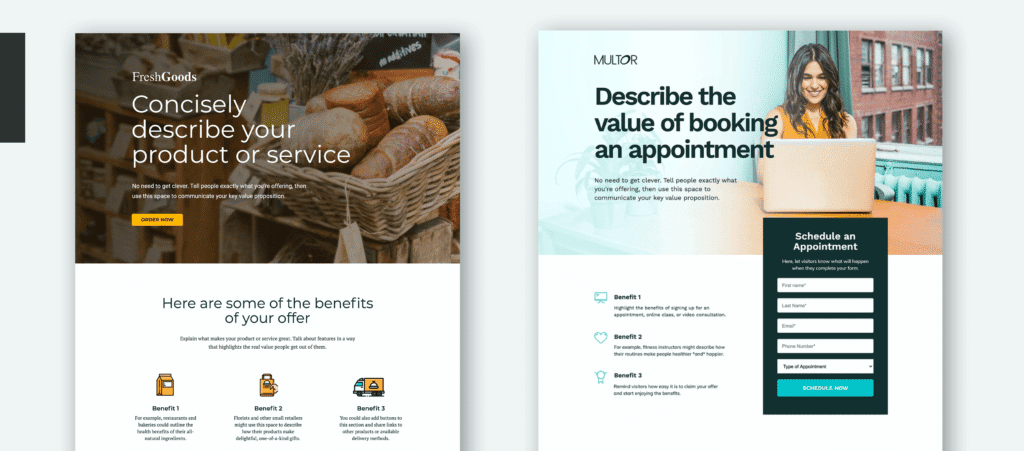 What is Landing page in SEO
