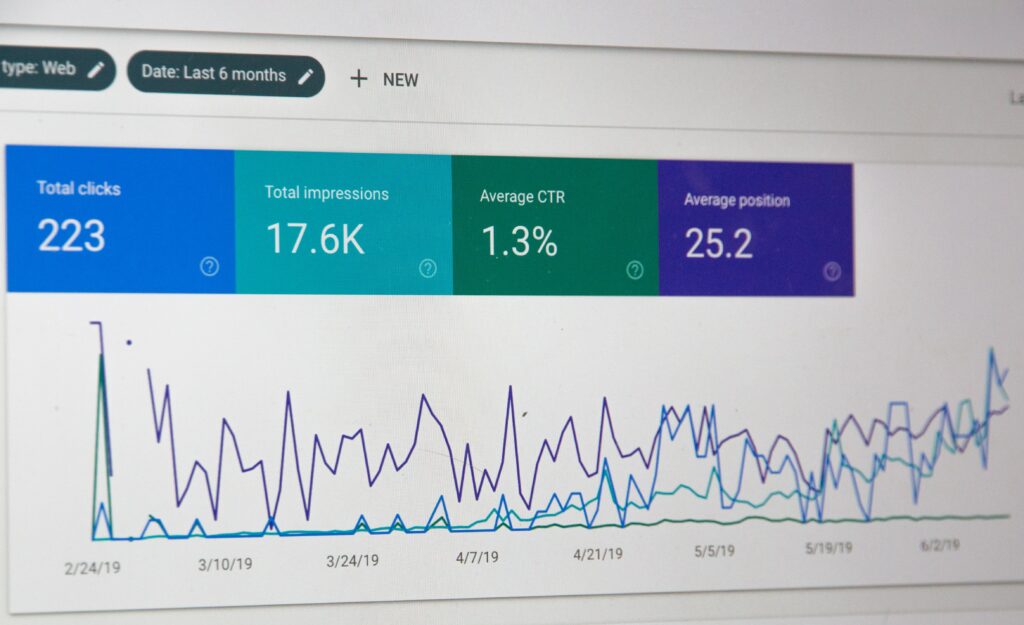Google analytics data
